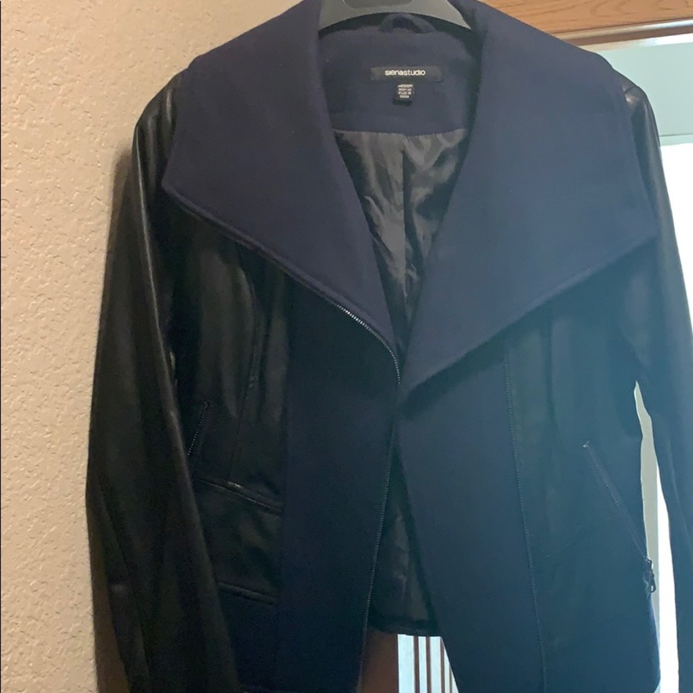 Leather jacket